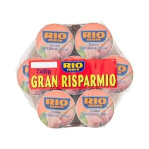 Tunas alyvuogių aliejuje 7 vnt po 80g