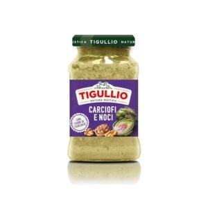 Tigullio padažas su artišokais ir riešutais