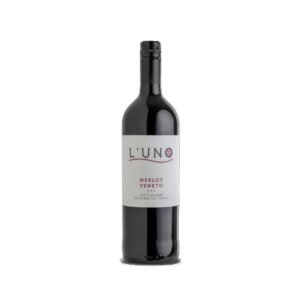 L'UNO Merlot Veneto raudonas vynas 1L