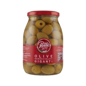 Didelės žalios alyvuogės be kauliukų Polli Giganti 1kg