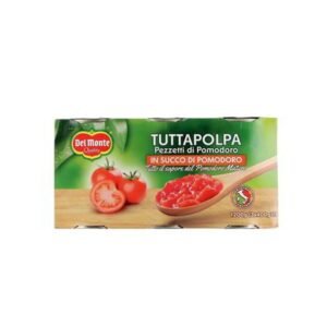 Tuttapolpa pomidorų gabaliukai pomidorų sultyse 3x400g