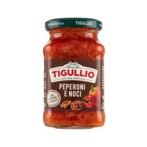 Pesto su paprika ir graikiškais riešutais 185g