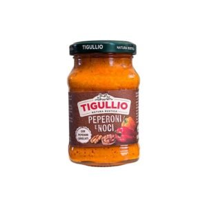 Tigullio padažas su paprikomis ir riešutais