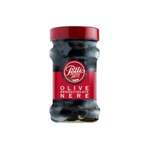 Juodos alyvuogės be kauliukų ir be skysčio Polli 130g