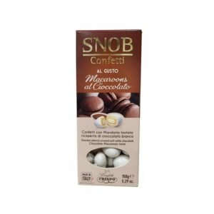 Snob Confetti šokoladinių macarons skonio migdolai