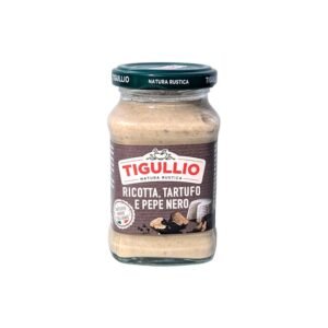 Tigullio padažas su rikota, triufeliais ir juodaisiais pipirais